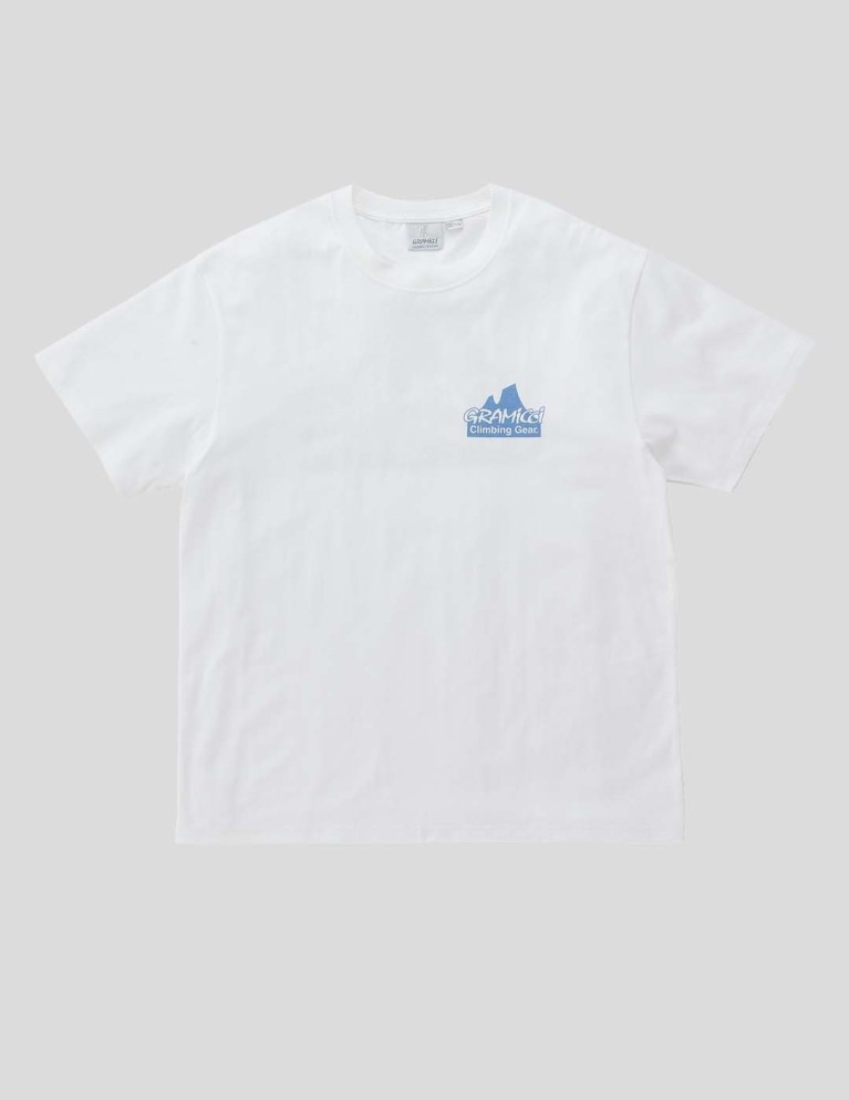 FAMICIZIA T-shirt arrampicata tee bianco